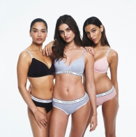 Гладкий бюстгальтер Victoria's Secret 1159816116 (Розовый 34D)