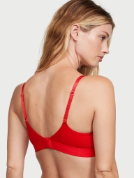 Бюстгальтер Victoria's Secret с логотипом из страз 1159804023 (Красный, 40D)
