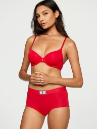 Бюстгальтер Victoria's Secret с логотипом из страз 1159806403 (Красный, 34B)