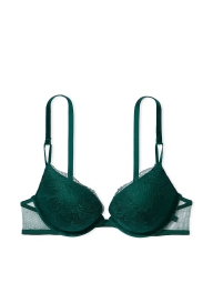 Стильный кружевной бюстгальтер Push-Up Victoria's Secret 1159813738 (Зеленый, 38C)