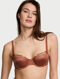 Гладкий бюстгальтер Victoria's Secret балконет 1159812814 (Коричневый, 36D)