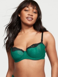 Стильный кружевной бюстгальтер Victoria's Secret 1159811287 (Зеленый, 32B)