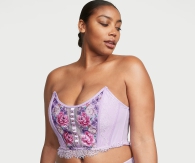 Корсетний топ Victoria's Secret з мереживом 1159811544 (Бузковий, S)