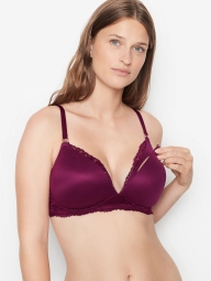 Бюстгальтер для кормления Victoria's Secret 1159813135 (Бордовый, 38D)