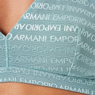 Женский бралетт Emporio Armani сетчатый бюст 1159813508 (Бирюзовый, M)