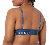 Кружевной бюстгалтер Push up Guess с логотипом 1159815812 (Синий 36C)