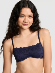 Кружевной бюстгальтер Victoria's Secret Pink 1159817598 (Синий S)