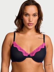 Шикарный кружевной бюстгальтер Victoria's Secret 1159818419 (Синий 38DD)