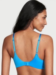 Гладкий бюст Victoria's Secret лиф Push-Up 1159819308 (Голубой 32A)