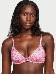 Бюстгальтер Push-Up Victoria's Secret с принтом 1159819351 (Розовый 36B)