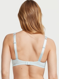 Кружевной бралетт Victoria's Secret со стразами 1159819492 (Голубой XL)