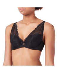 Жіночий мереживний бюст Emporio Armani 1159822359 (Чорний 32B)