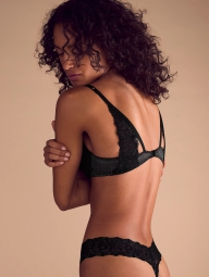 Стильный бюстгальтер Victoria's Secret 1159822770 (Черный 34B)
