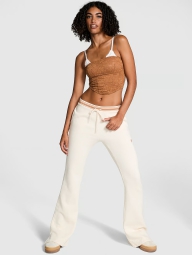 Кружевной корсетный топ Victoria's Secret Pink 1159822988 (Коричневый XL)
