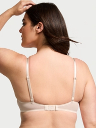 Кружевной бюстгальтер Victoria's Secret Push-Up 1159826101 (Бежевый 34A)