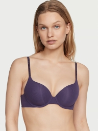 Бюстгальтер Push-up Victoria's Secret в рубчик 1159827749 (Фиолетовый 32A)