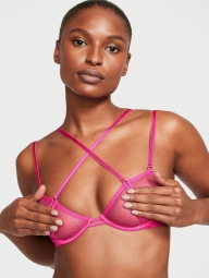 Бюстгальтер с открытой чашкой Victoria's Secret 1159827797 (Розовый L)