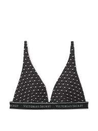 Бюстгальтер Victoria's Secret бралет з логотипом 1159833219 (Чорний XL)