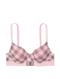 Бюстгальтер Victoria's Secret з принтом 1159830841 (Рожевий 32B)