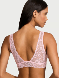 Кружевной бралетт Victoria's Secret 1159831107 (Розовый M)