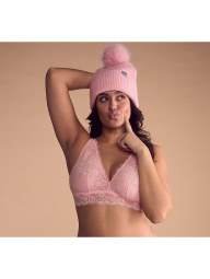 Кружевной бралетт Victoria's Secret 1159831107 (Розовый M)
