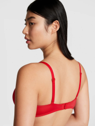 Бюстгальтер с пуш-ап Victoria's Secret Pink 1159831752 (Красный 34B)