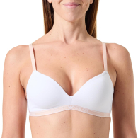 Женский бралетт Emporio Armani 1159831452 (Белый XL)