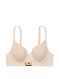 Бюстгальтер Victoria's Secret з логотипом 1159831689 (Бежевий 34C)