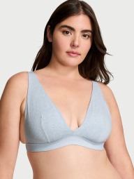 Бюстгальтер Victoria's Secret бралетт з логотипом 1159831748 (Блакитний L)