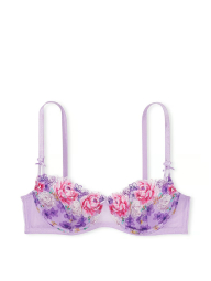 Шикарный бюстгальтер Victoria's Secret с кружевом 1159831828 (Сиреневый 36G)