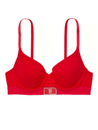 Бюстгальтер Victoria's Secret з логотипом 1159831869 (Червоний 34C)