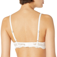 Женский кружевной бюстгальтер Emporio Armani 1159832149 (Молочный 38C)