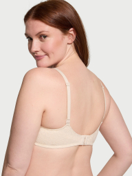Бюстгальтер Victoria's Secret с кружевом 1159832349 (Бежевый 38DDD)
