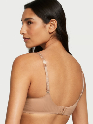 Гладкий бюстгальтер з Push-up Victoria's Secret 1159832487 (Бежевий L)