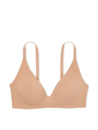 Гладкий бюстгальтер с Push-up Victoria's Secret 1159832487 (Бежевый L)
