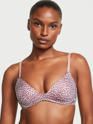 Бюстгальтер Push-Up Victoria's Secret с принтом 1159833132 (Леопардовый 34B)