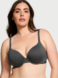 Базовый бюстгальтер Push-up Victoria's Secret 1159833353 (Серый 34B)