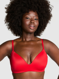 Бюстгальтер Push-Up Victoria's Secret Pink 1159833665 (Красный 36A)