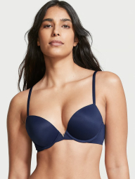 Базовый бюстгальтер Push-Up Victoria's Secret 1159834338 (Синий 44DDD)