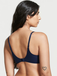 Базовый бюстгальтер Push-Up Victoria's Secret 1159834338 (Синий 44DDD)