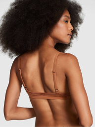 Эластичный бралетт триангл Victoria's Secret Pink 1159834426 (Коричневый XS)