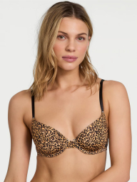 Бюстгальтер Victoria's Secret с принтом 1159834604 (Леопардовый 34B)