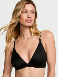 Мягкий бралетт триангл Victoria's Secret 1159836852 (Черный M)