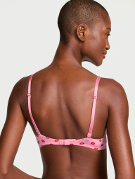 Бюстгальтер Victoria's Secret гладкий з принтом 1159836999 (Рожевий 36B)