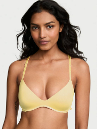 Бюстгальтер Push-Up Victoria's Secret с кружевом 1159837230 (Желтый 32A)