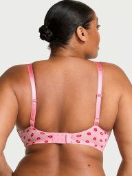 Бюстгальтер Push-Up Victoria's Secret с принтом 1159837258 (Розовый 38B)