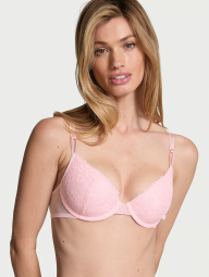 Бюстгальтер Victoria's Secret с пайетками 1159837263 (Розовый 38B)
