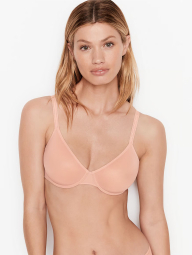 Бюстгальтер Victoria's Secret гладкий 1159837655 (Бежевый 32C)