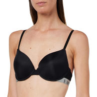 Женский бюстгальтер Emporio Armani 1159837805 (Черный 36A)