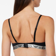 Женский бюстгальтер Emporio Armani 1159837805 (Черный 36A)